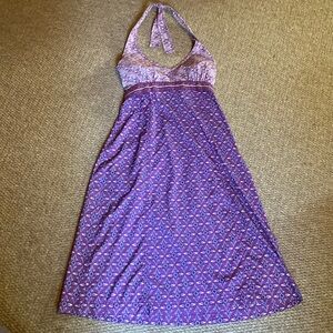 Athleta halter dress size 4T. Poly/spandex blend.